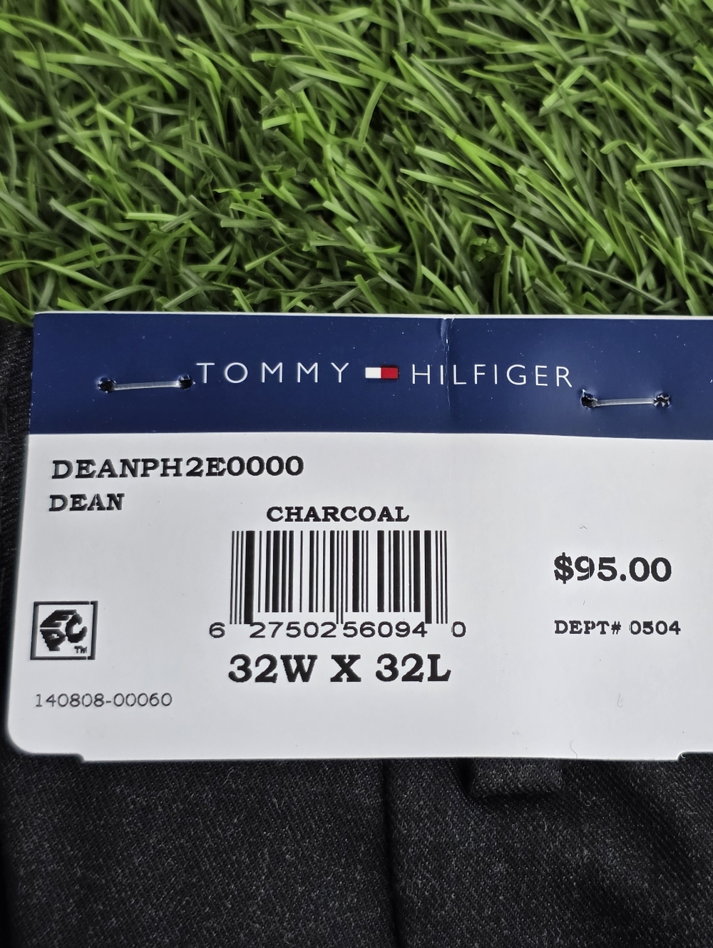 Tommy Hilfiger Men's Dress Pants 32x32 Stretch NWT Charcoal $95 MRSP Career - Picture 4 of 7